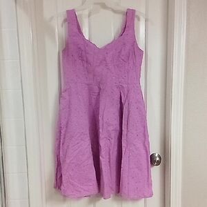 Chic Lavender Midi Dress